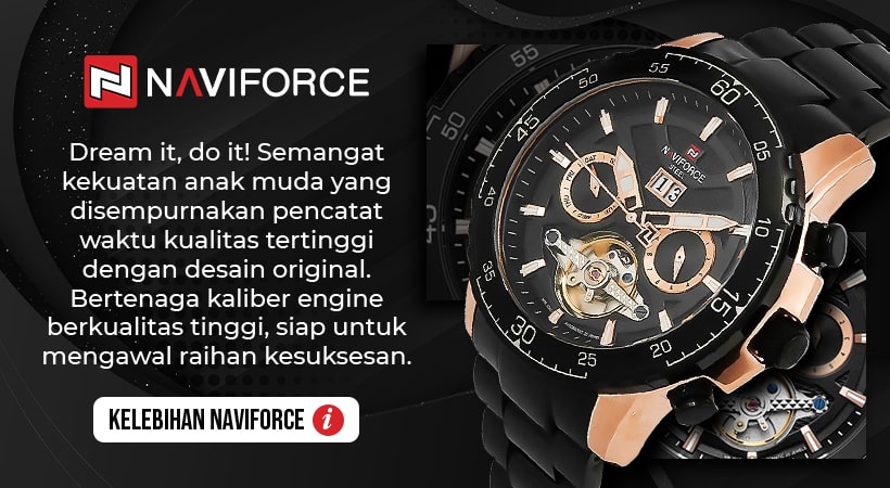 Jam Tangan Naviforce Original Terlengkap Indonesia